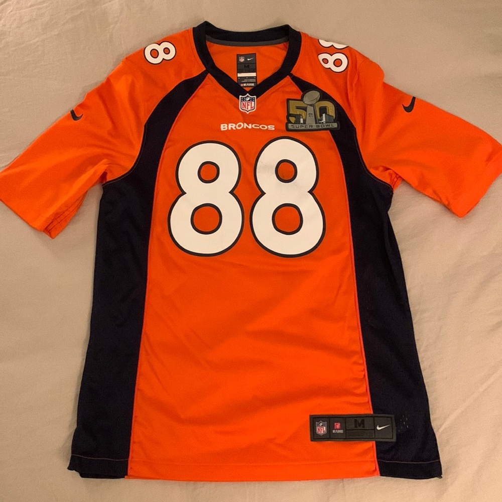 Nike Super Bowl 50 Demaryius Thomas Jersey - sz M
